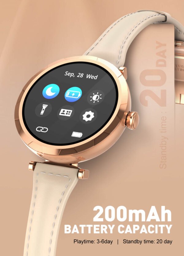 Compact smartwatch for ladies LDNIO SW02 - Image 6
